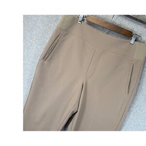 Athleta Endless High Rise Pants Womens Size 14 Khaki 2023 Model Pockets Pull‎ On